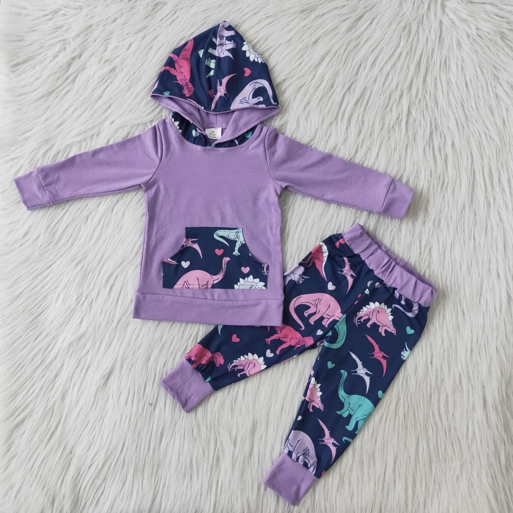 Dinosaur 🦕 🦖 cute hoodie pants set